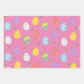 イースターエッグデザインラッピング紙シート ラッピングペーパーシート (正面2)