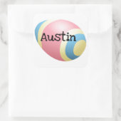 イースターエッグデザイン スクエアシール (バッグ)