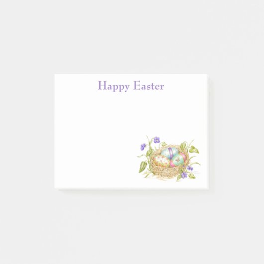 イースターエッグネスト事後通知 ポストイット (正面)