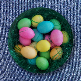 イースターエッグネスト写真 缶バッジ