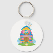 イースターエッグハウスキーチェーン キーホルダー (正面)