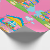 イースターエッグハウスラッピング紙 ラッピングペーパー