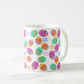 イースターエッグハッピーイースターマグ コーヒーマグカップ (正面右)