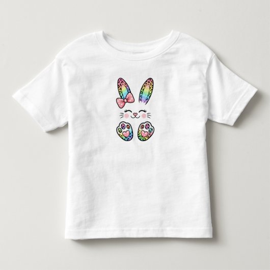 イースターエッグハンターTシャツ トドラーTシャツ (正面)