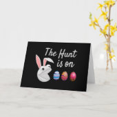 イースターエッグハントが始まった！ カード (黄色い花)