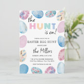 イースターエッグハントのご案内 招待状 (スタンド正面)