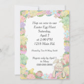 イースターエッグハントの楽しみ 招待状 (正面)