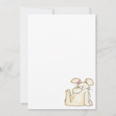 イースターエッグハントの楽しみ 招待状 (裏面)