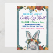 イースターエッグハントへのご招待 招待状 (正面/裏面)