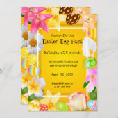 イースターエッグハントへの招待 招待状 (正面/裏面)