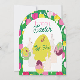 イースターエッグハントへの招待 招待状