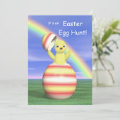 イースターエッグハントチキンポップアップ 招待状 (スタンド正面)