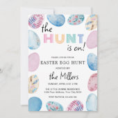 イースターエッグハント招待状 招待状 (正面)