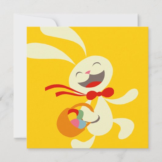 イースターエッグハント招待状 招待状 (正面)