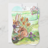 イースターエッグハント招待状 招待状 (正面)