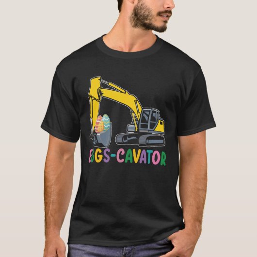 イースターエッグハント発掘機 たまごカバートル Tシャツ (正面)