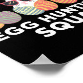 イースターエッグハント隊　男子 女子 家族 ポスター (角)