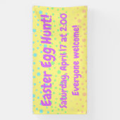 イースターエッグハント！カスタムバナー 横断幕 (縦)