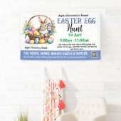 イースターエッグハントPTO PTA教会バナー 横断幕 (インサイチュ)