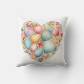 イースターエッグハート クッション (裏面)