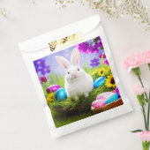 イースターエッグバスケット付きイースターバニー フェイバーバッグ (封をした状態)