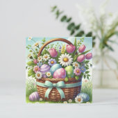 イースターエッグバスケット 招待状 (スタンド正面)