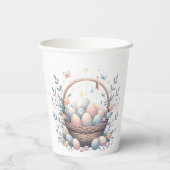 イースターエッグバスケット 紙コップ (裏面)