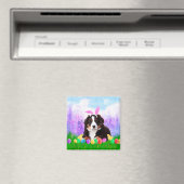 イースターエッグバニーチックスとベルネーズマウンテン マグネット (インサイチュ (食洗機))