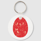 イースターエッグバード キーホルダー (正面)