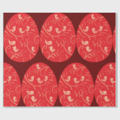 イースターエッグバード ラッピングペーパー (フラット)