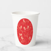 イースターエッグバード 紙コップ (正面)