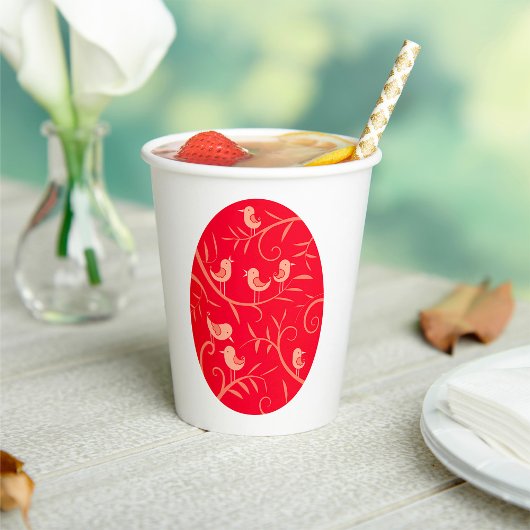 イースターエッグバード 紙コップ