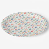 イースターエッグパステルセレナーデ ペーパープレート (アングル)