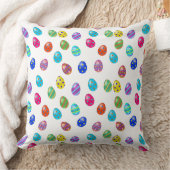 イースターエッグパターン クッション (ブランケット)