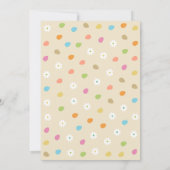 イースターエッグパーティの招待状用狩り 招待状 (裏面)