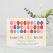 イースターエッグパーティの招待状 招待状 (スタンド正面)