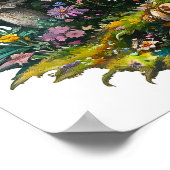 イースターエッグフォレストポスター ポスター (角)