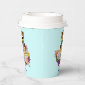 イースターエッグフクロウネスト 紙コップ (右)