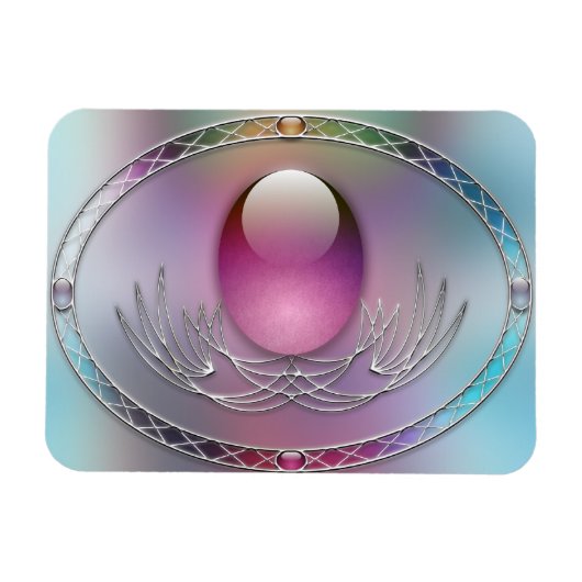 イースターエッグフレキシブルマグネット マグネット (横)