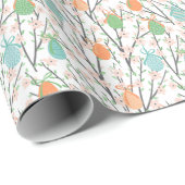 イースターエッグフローラ木 |休日 ラッピングペーパー (ロールコーナー)