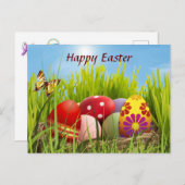 イースターエッグホリディポストカード シーズンポストカード (正面/裏面)