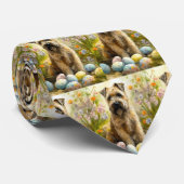 イースターエッグホリデー付きウィートテリア犬 ネクタイ (ロール)