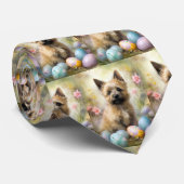 イースターエッグホリデー付きケルンテリア ネクタイ (ロール)