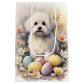 イースターエッグホリデー付きコトンデチュラエ ミディアムペーパーバッグ (裏面)