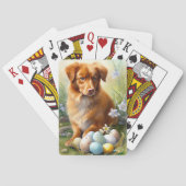 イースターエッグホリデー付きノバスコシアダックトーラー トランプ (裏面)