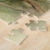 イースターエッグホリデー付きパピロンドッグ ジグソーパズル (側面)