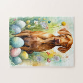 イースターエッグホリデー付きビズスラドッグ ジグソーパズル (横)