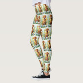 イースターエッグホリデー付きビズスラドッグ レギンス (左)