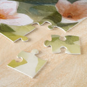 イースターエッグホリデー付きヨーキプー犬 ジグソーパズル (側面)