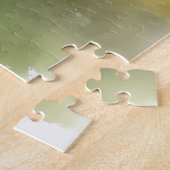 イースターエッグホリデー付きラフなコリードッグ ジグソーパズル (側面)